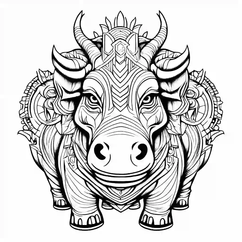 Pumba coloring pages
